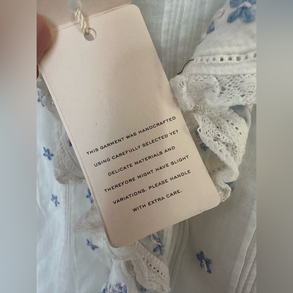 NWT Doen Hettie Top 100% organic cotton - Picture 7 of 11